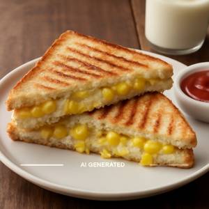 Corn Cheese Sandwich