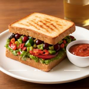 Mexican veg. Sandwich