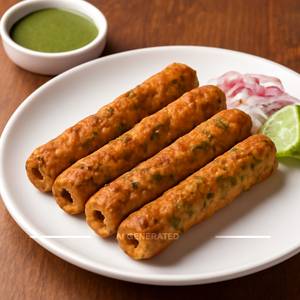 Chicken seekh kebab