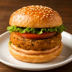 Veg Patty Burger                  