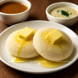 Butter idli [2 pieces]