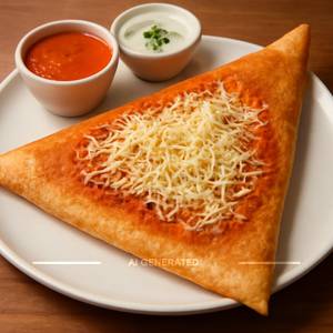 Schezwan Cheese Dosa