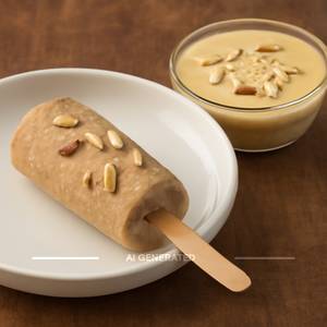 Plain Rabdi + Kaju Badam Kulfi