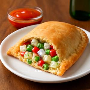 Veggie Pizza Pocket (4 Pcs)