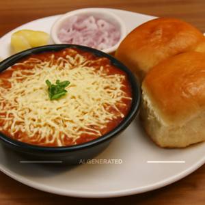 Cheese Pav Bhaji [2 Pav] 