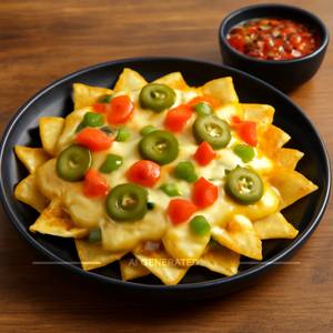 Veg Cheese Nachos