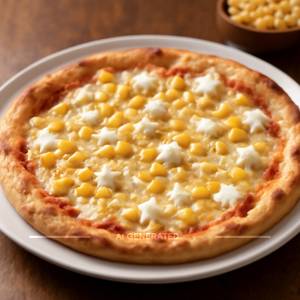 Cheese and Corn Pizza