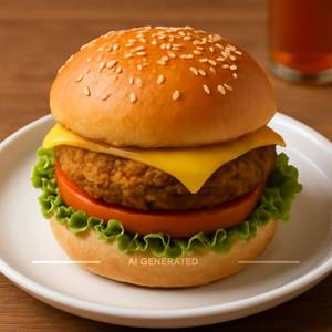 Veg Cheese Burger