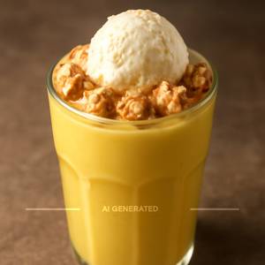 Mango Shake With Ice Cream
