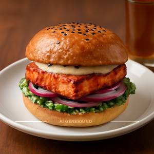 Tandoori Paneer Burger
