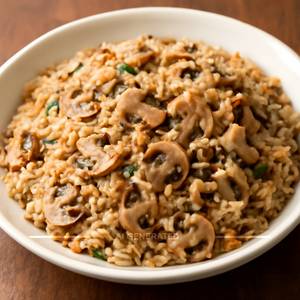 Mushroom Garlic Fried Rice