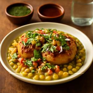 Ragda Patties Chaat
