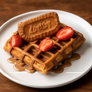 Lotus Biscoff Waffle