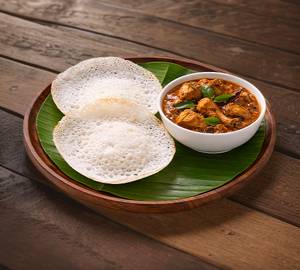 Appam & Chicken Curry