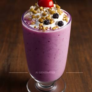 Blackcurrant mastani