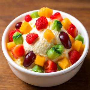 Fruit overload ice cream