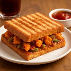 Chilly Paneer Sandwich