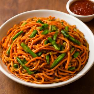 Schezwan noodles