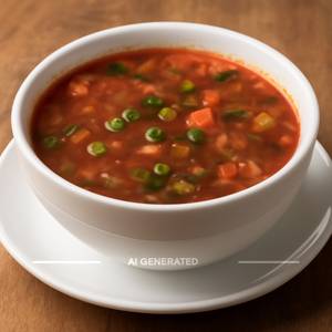 Veg Hot Red Soup Soup