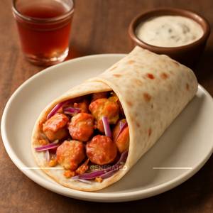 Lebanese Paneer Shawarma
