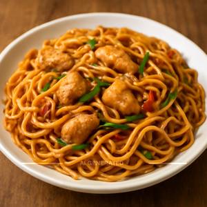 Chicken noodles