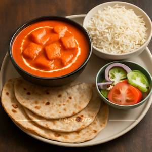 Paneer Butter Masala Meal