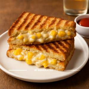 Corn Cheese Sandwich