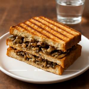 Mushroom Grilled Sandwich