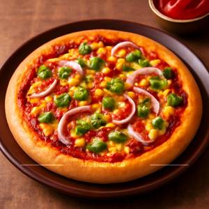 Schezwan pizza