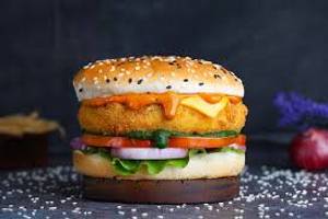 Shawarma Chicken Cheese Burger