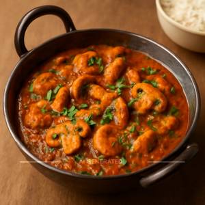 Mushroom Kadhai