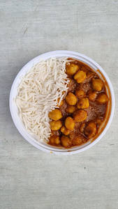 Chole Rice Mini Meal
