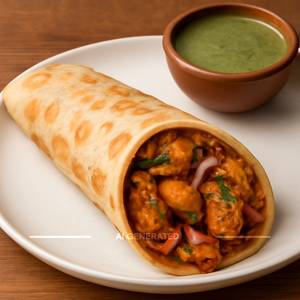 Lachha Chatpata Soya Chaap Roll