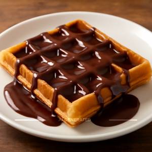 Belgian chocolate waffle