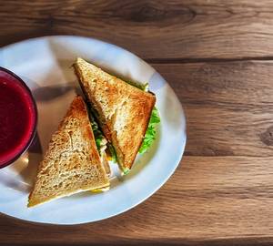 Spinach & Cream Cheese sandwich