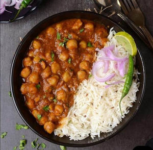 White Channa Rice