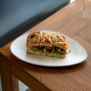 Spinach Corn Focaccia