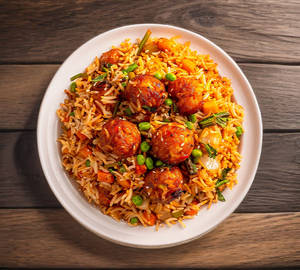 Manchurian fried rice