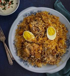 Kolkata Chicken Dum Biryani