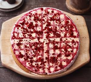 Berry Red Velvet Waffle Cake