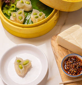 Edamame Cream Cheese Dimsum