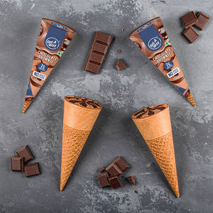 Cone-Dark Chocolate-Pack of 4