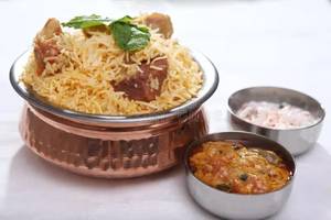 Mutton Dum Biryani (2 Pc)