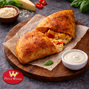 Spicy Paneer Calzone 2 Pcs