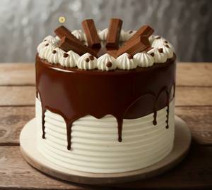 Mini Kitkat Chocolate Eggless Cake 250gm