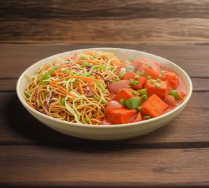 Noodle With Chilli Paneer