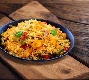 Mix veg biryani [ half ]