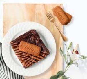 lotus biscoff brownie