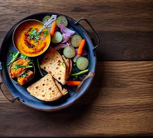 Simple thali