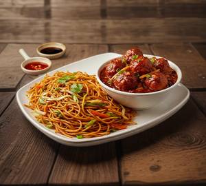 Noodle With Veg Manchurian